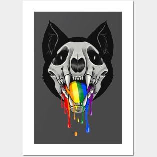 PRIDE CAT Posters and Art